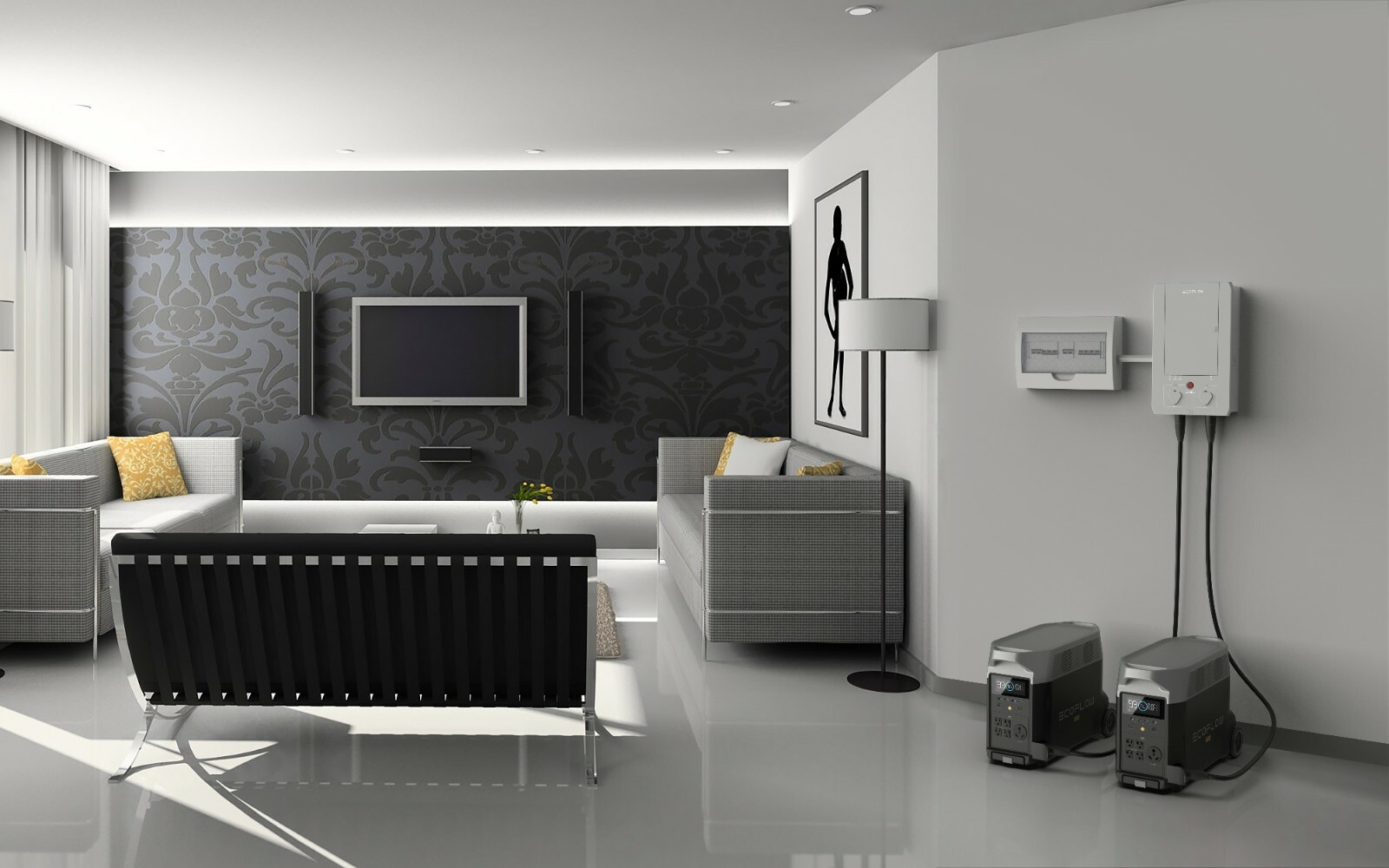 EcoFlow DELTA Pro 3600Wh Power Station Generator for Home Back-up Solution