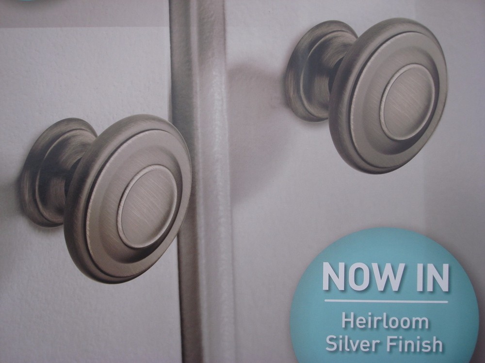 150 Liberty Harmon Collection 1 3/8" Knobs Heirloom Silver Finish Knob