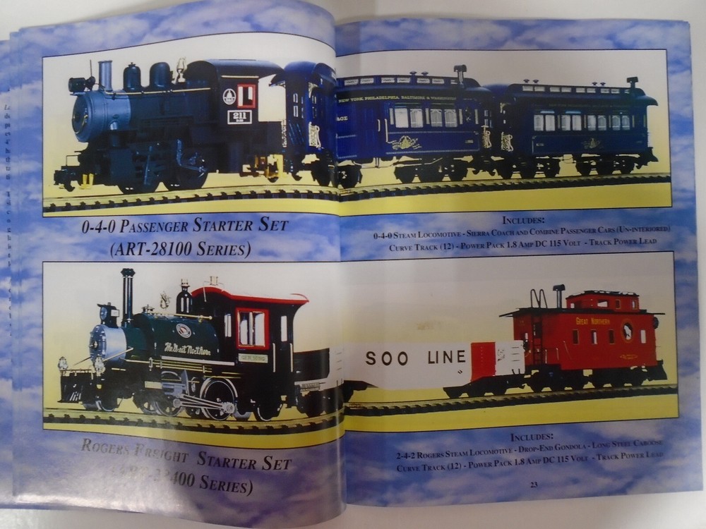 ARISTO-CRAFT TRAINS 1996 CATALOG