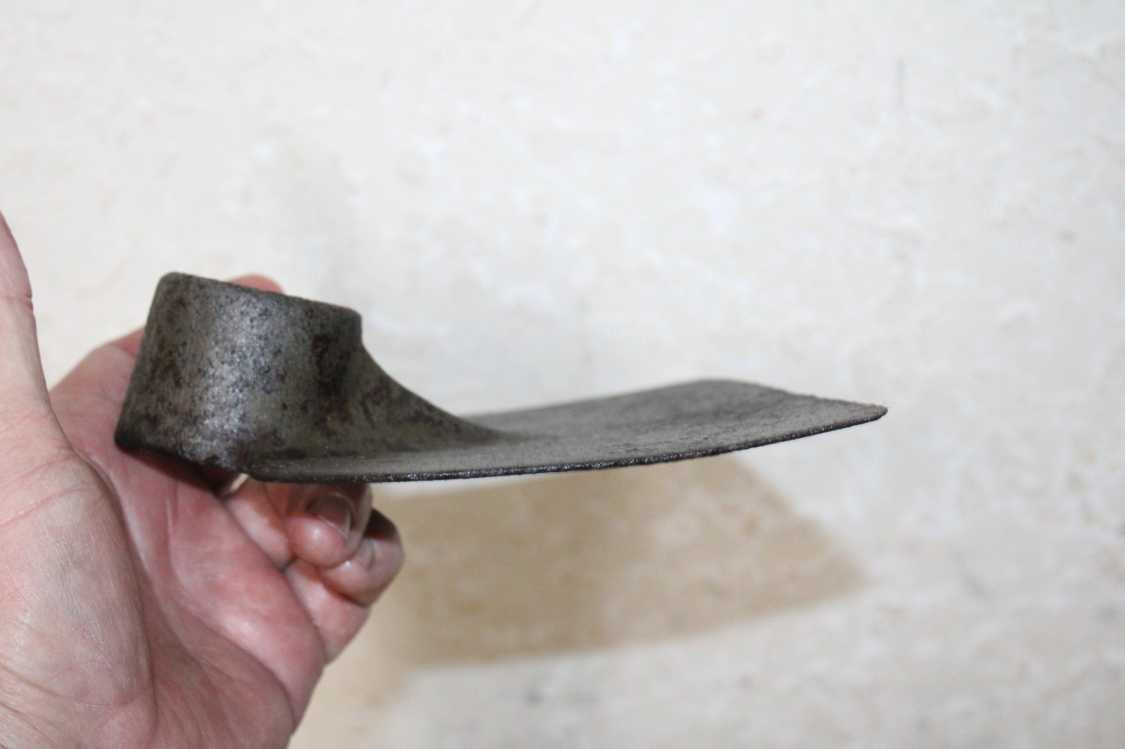 Vintage Large Garden Hoe Head Vintage Garden Trenching Hoe Head Cultivator