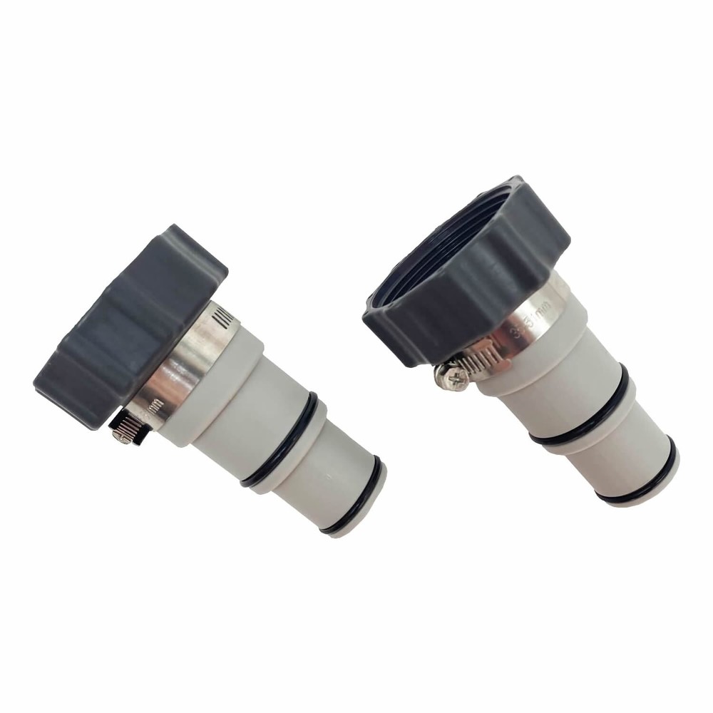 For Intex Hose Adapter A, Collar for Threaded Connection Pumps (Pair) 25007