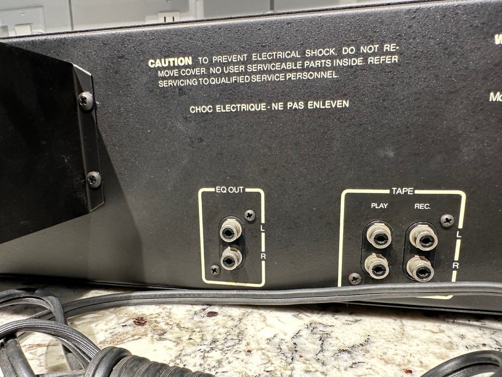 PHASE LINEAR Model 1100 Series Two Parametric Equalizer w/Rack Handles USA Made