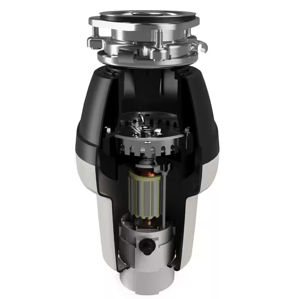 1/2 HP Continuous Feed Garbage Disposal with Power Cord