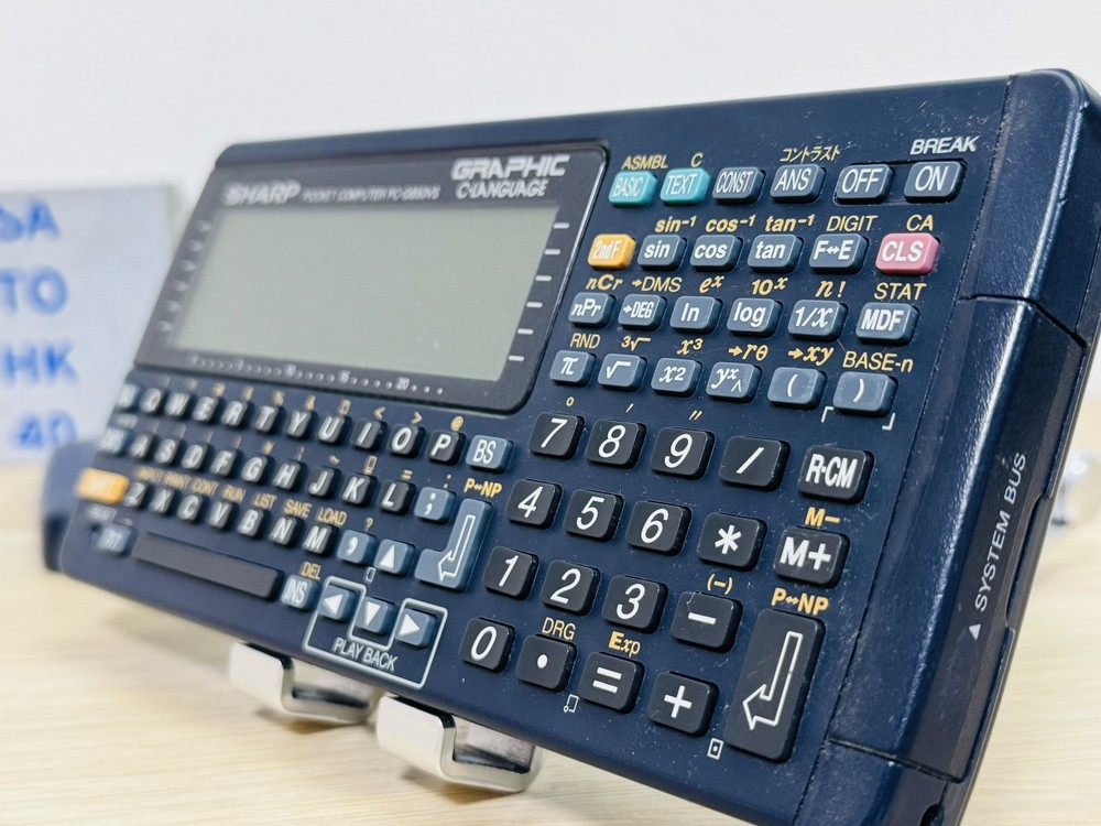 SHARP PC-G850VS Pocket Computer BASIC Tested Working See Description