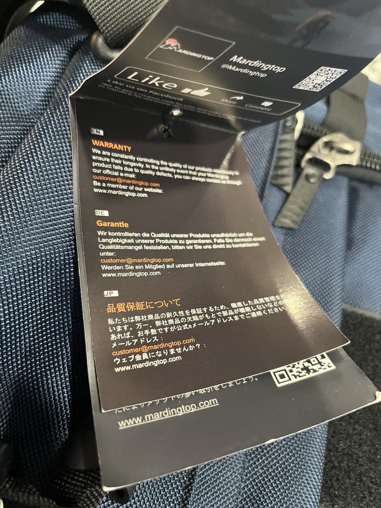 Mardingtop Tactical Backpack NWT