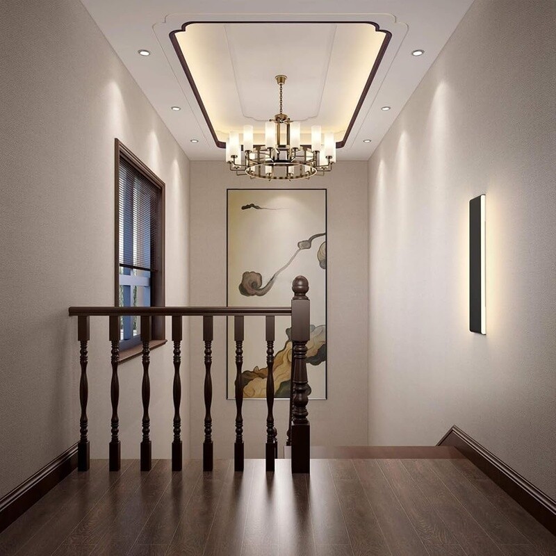 Dimmable LED Bathroom Light Remote Control Adjustable Color Temperature Fixture