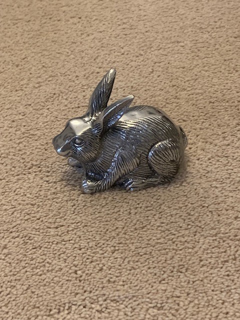 Pewter-like Bunny - Also a Bottle Opener!