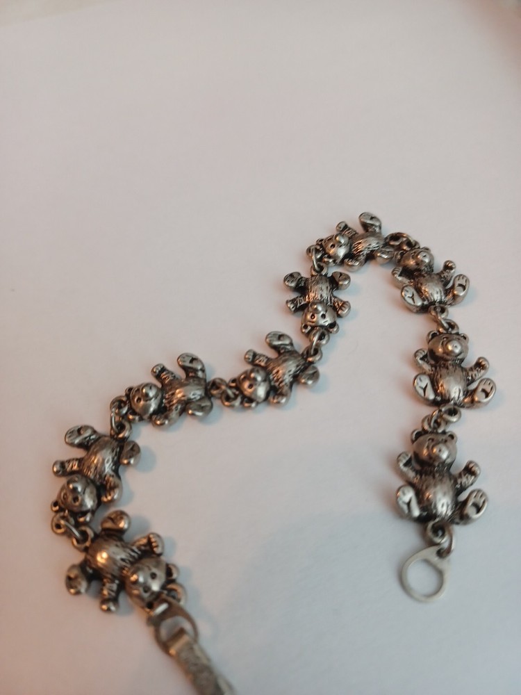 Teddy Bear 7" S-80 Silver/alloy Bracket
