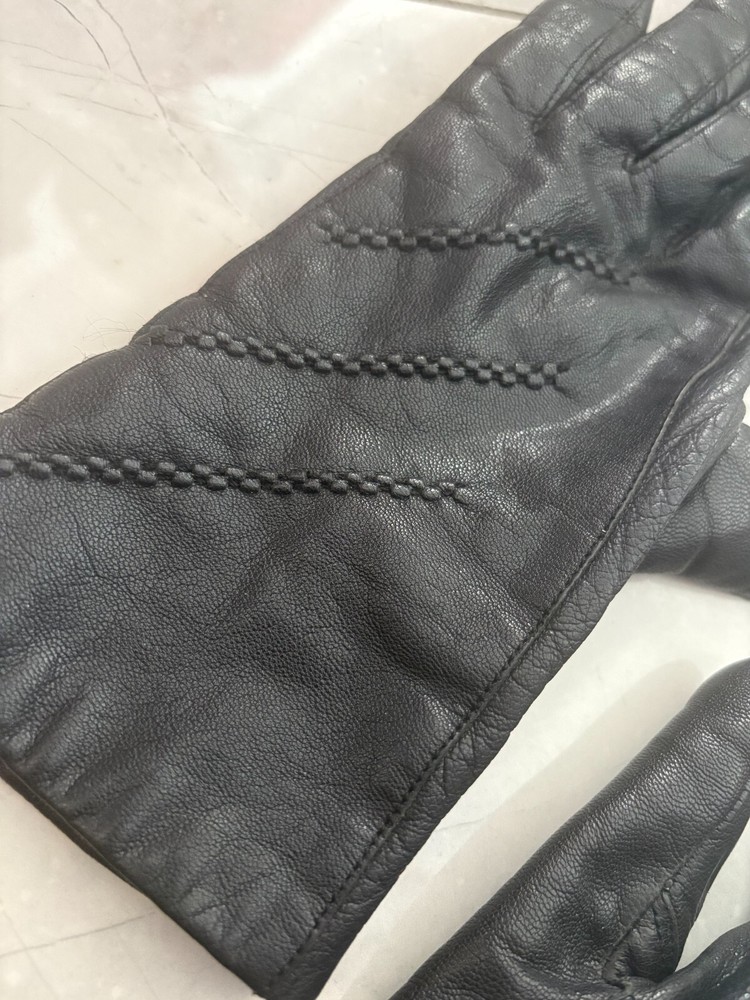 leather gloves