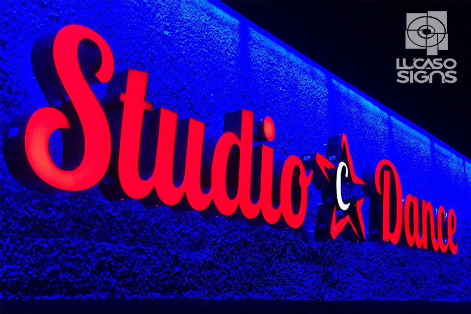 Custom Led Letters Illuminated Signs for Business Outdoor signage