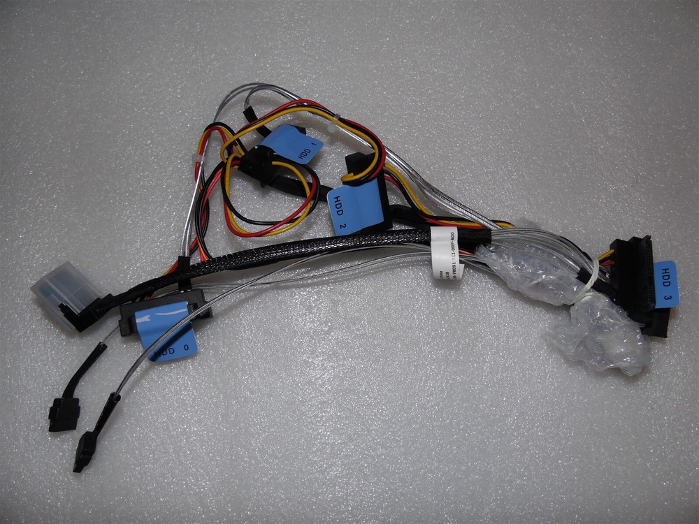 DELL POWEREDGE SERVER R330 4 BAY CABLED DRIVE SOFTWARE RAID CABLE 4C4J8