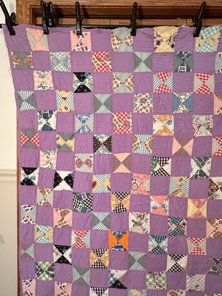 Handmade Patchwork Cotton Cutter Quilt