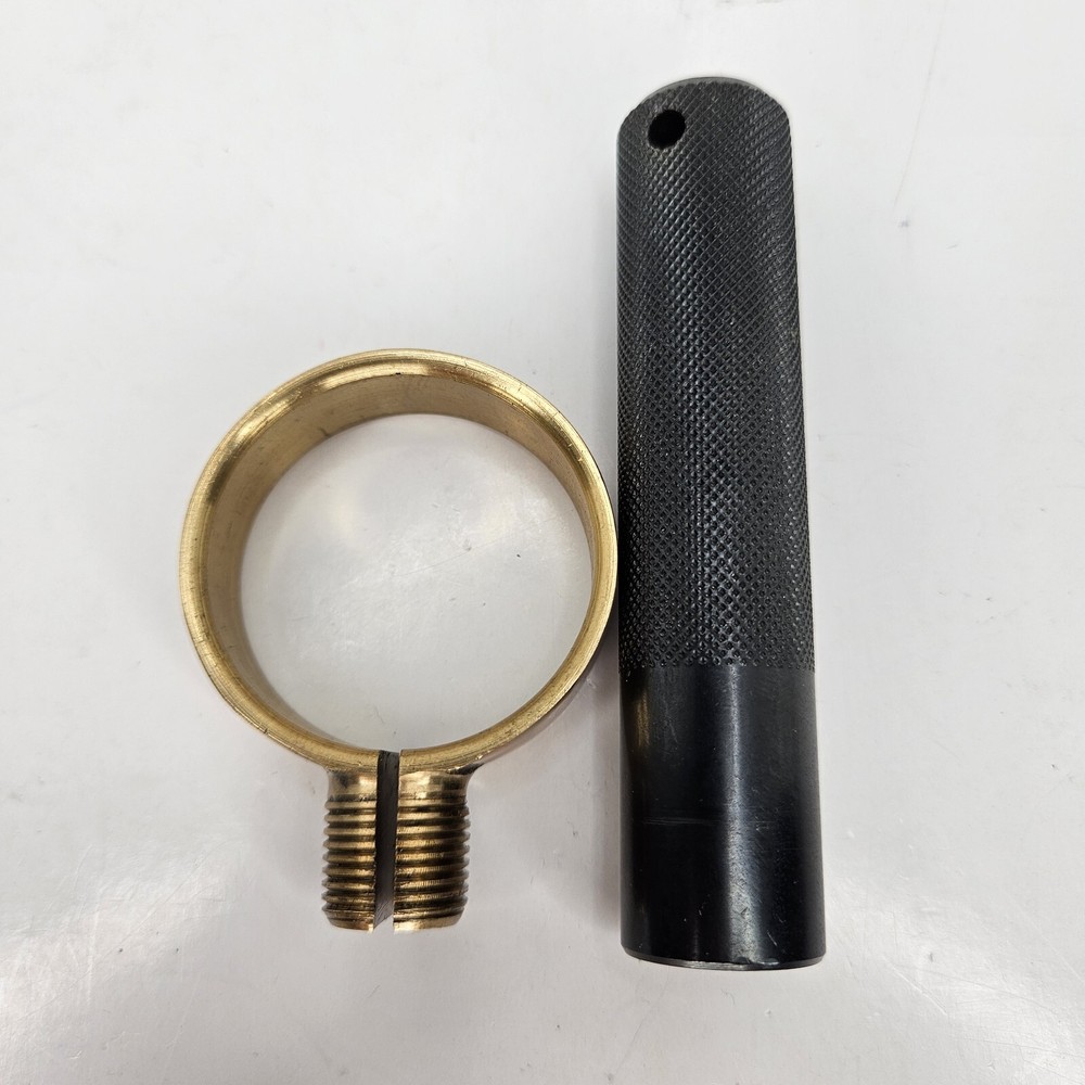 Air Drill Handle Pneumatic Drill Handle 1-3/4 Steel Bronze Heavy Duty Solid Nice