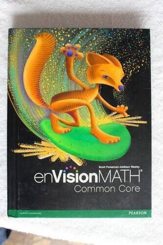 Envision Math Grade 6 Common Core - Hardcover - GOOD