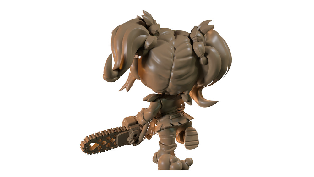 Capsule Chibi - Chainsaw Cheerleader