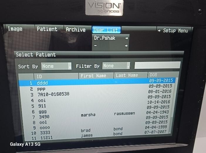 VISION SCIENCES DPU-7000A VIDEO PROCESSOR