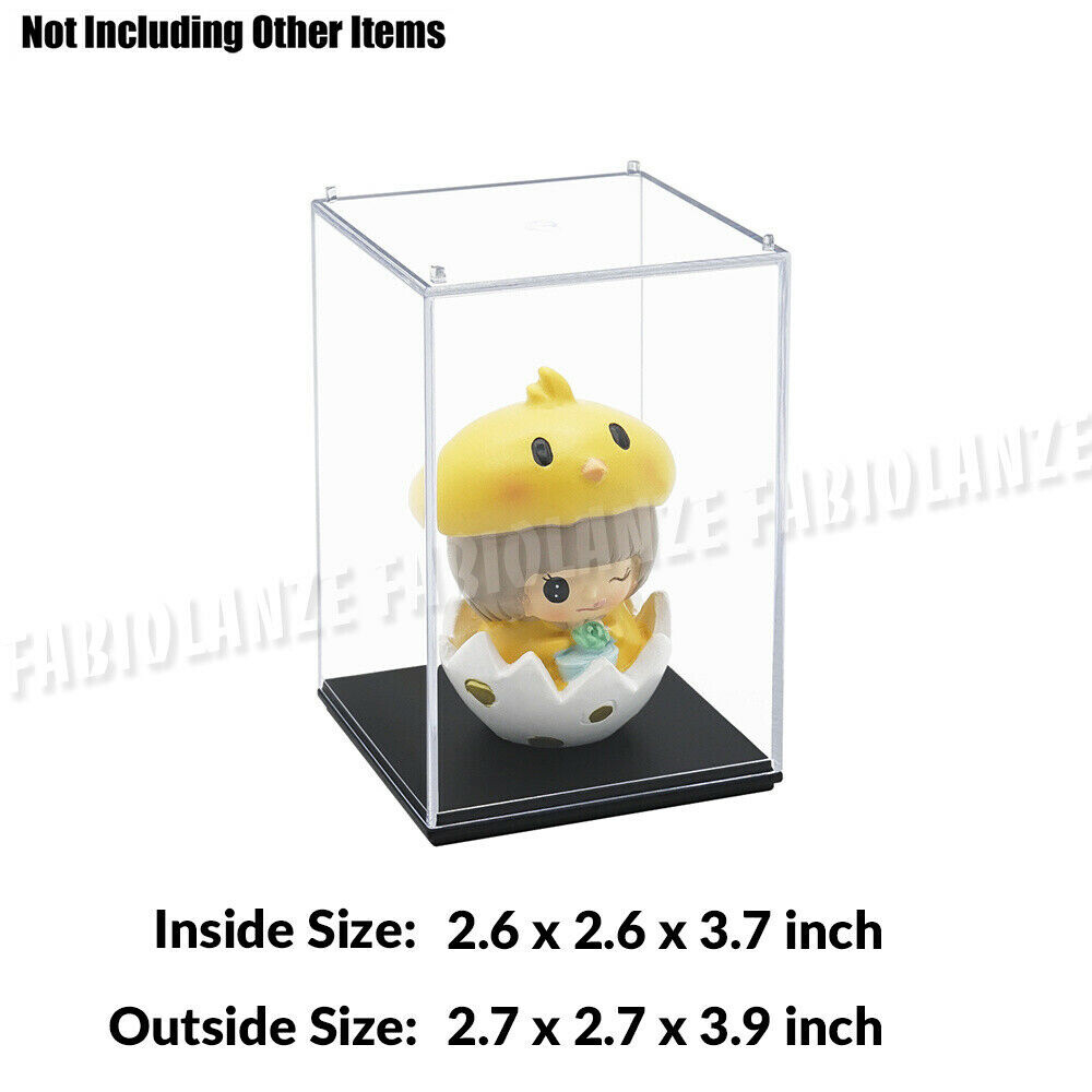 Acrylic Display Small Case Collectibles Box Dustproof 1/64 Diecast Action Figure