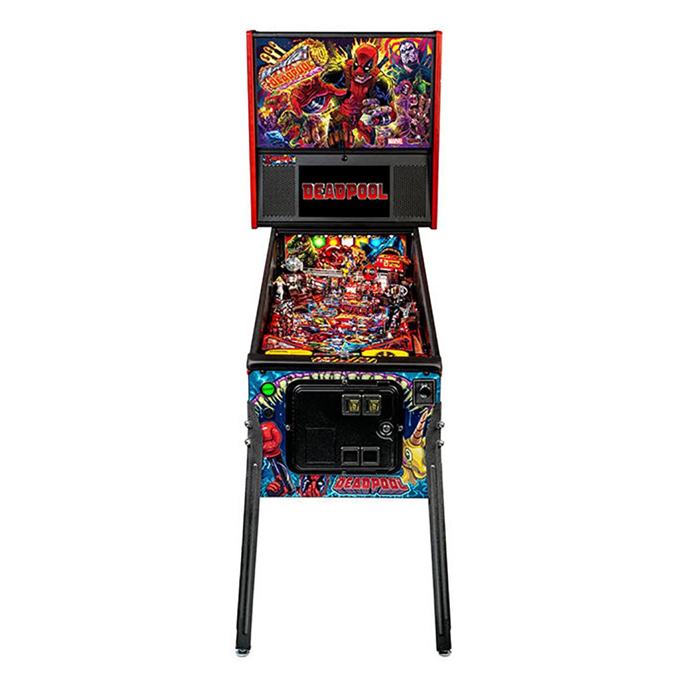 Stern Deadpool Premium Pinball Machine with Installed Shaker Motor