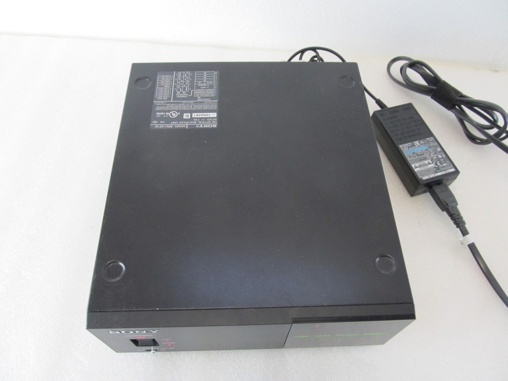 Sony BRU-SF10 HD Optical Multiplex Unit + Power Supply
