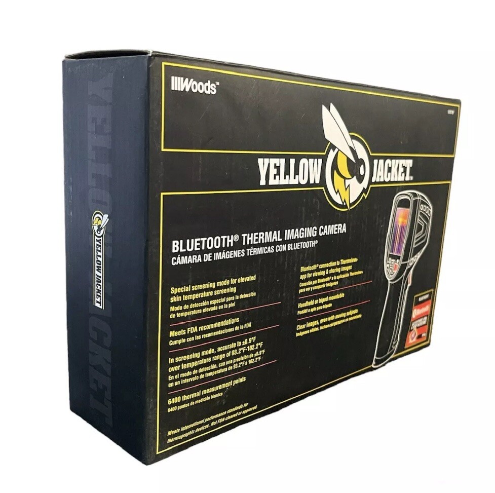 Yellow Jacket Thermal Imaging Camera with Bluetooth HVAC Electrical
