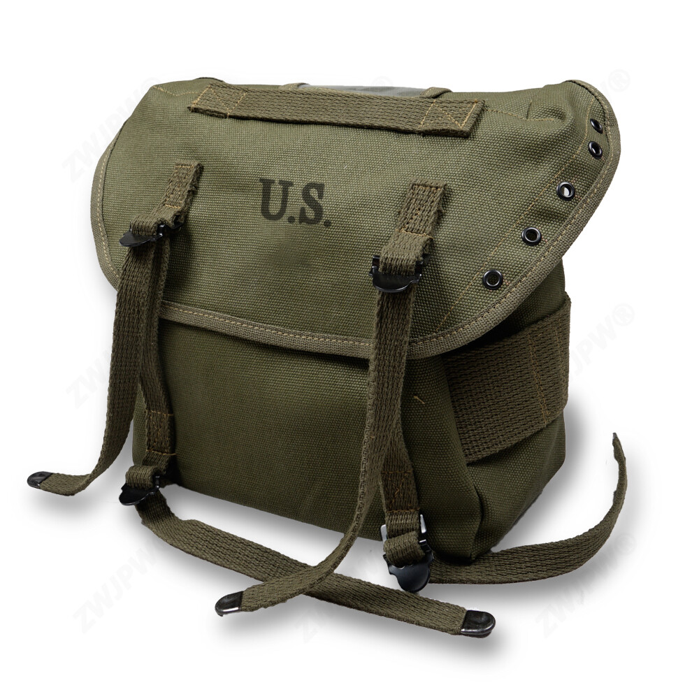 US Army M1961 Canvas Cotton Backpack Bag, New, Free Shipping