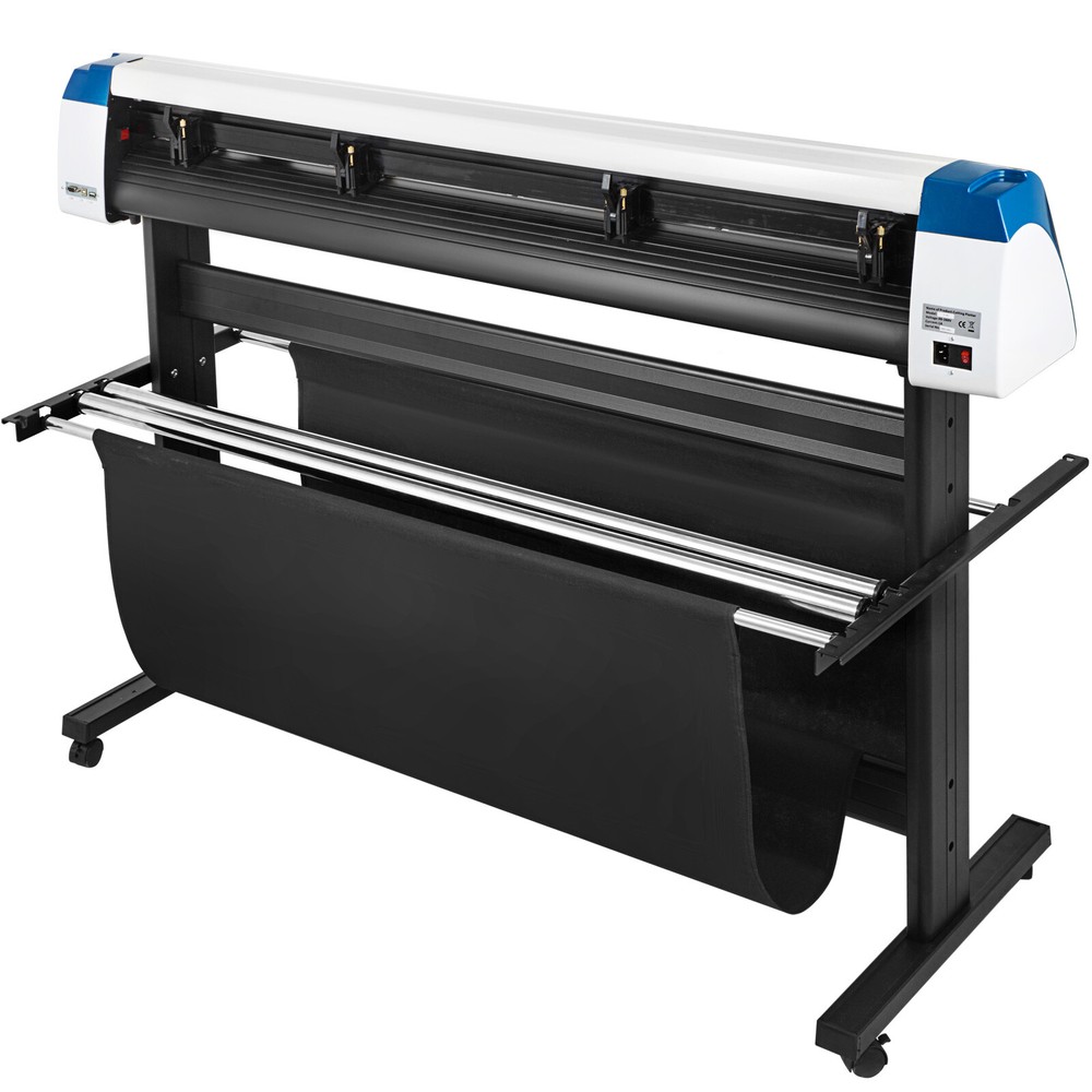 53" Vinyl Cutter Plotter Sign Cutting Machine w/Software+3 Blades LCD Screen