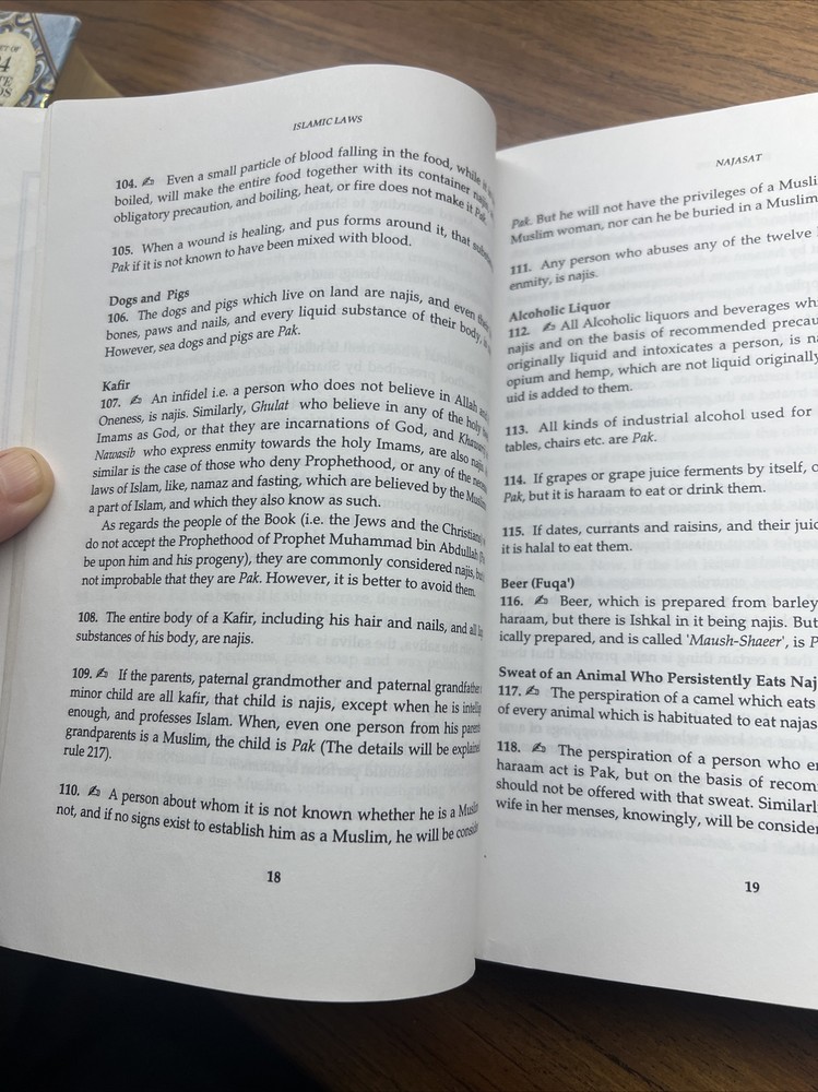 Islamic Laws Sayed Ali Al-Husaini Seestani Rare