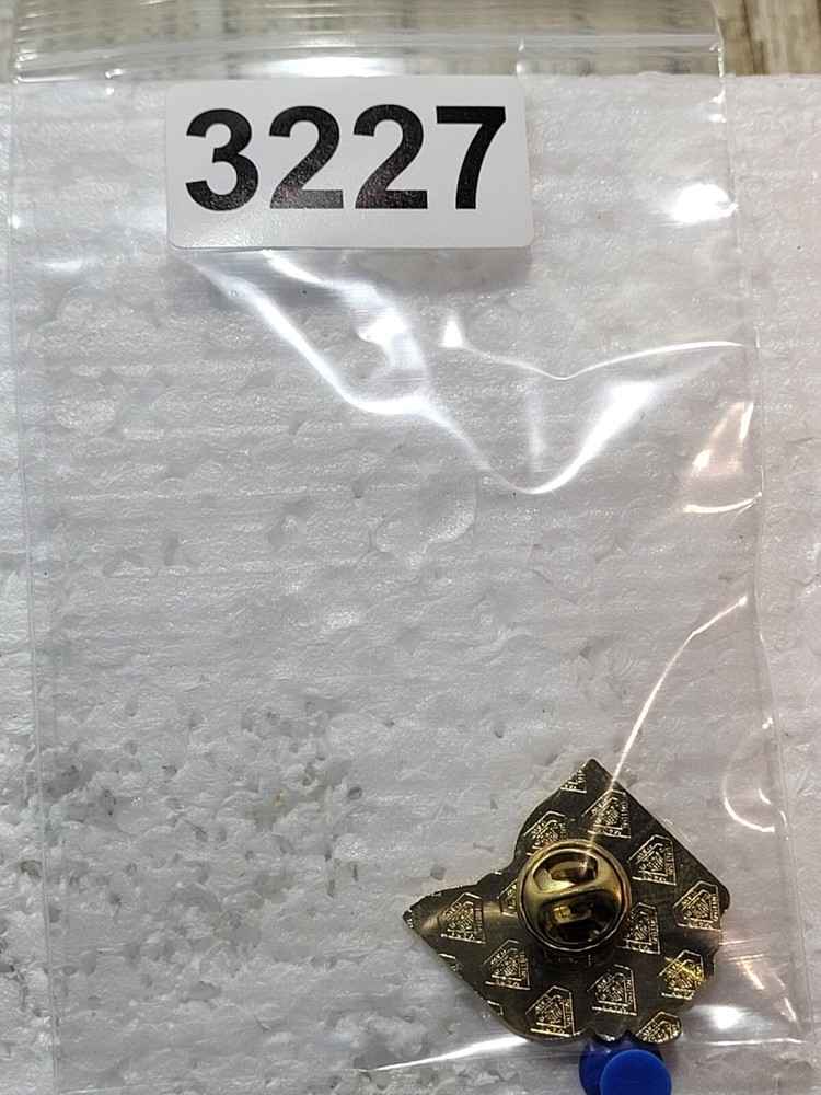 BURCH JONES HAT LAPEL PIN PIN BACK USED (FF3227)