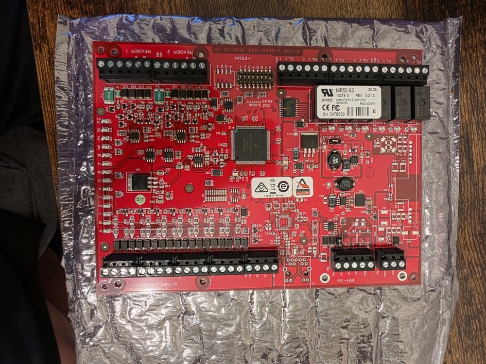 Mercury Security MR52-S3 Dual Reader Interface Module Board