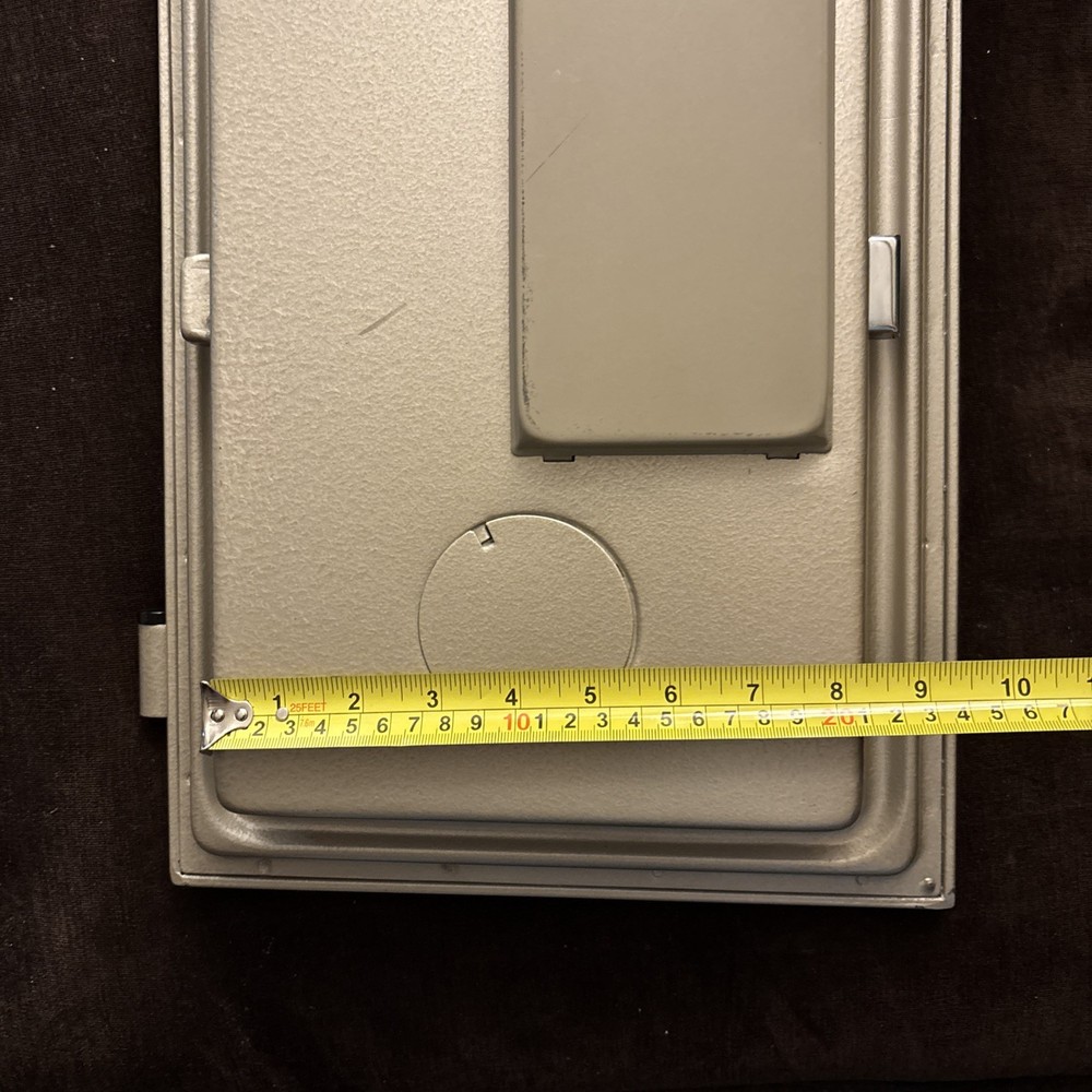 Safe Door- Hinged Rectangular Star Safe Door. Amsec 17 1/4 By 11 3/4