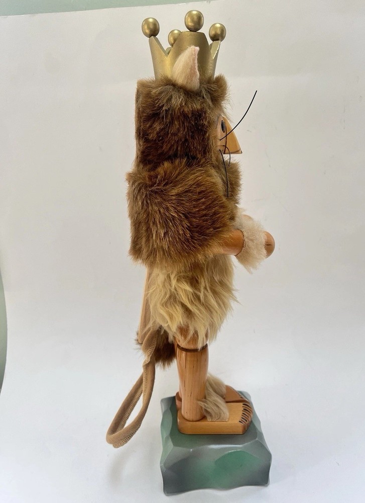 Vintage Steinbach Lion Nutcracker With Box ~ Jungle King 17” Signed
