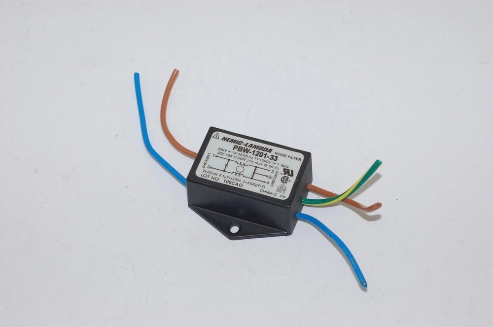 Nemic-Lambda PBW-1201-33 Power Line Noise Filter