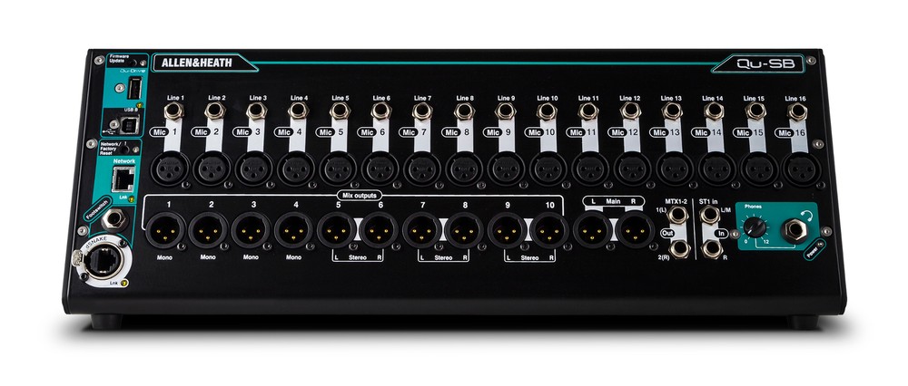 Rack Mount Digital Mixer, 18 Inputs, 14 Outputs, 16 Preamps, 32x32 USB Interface