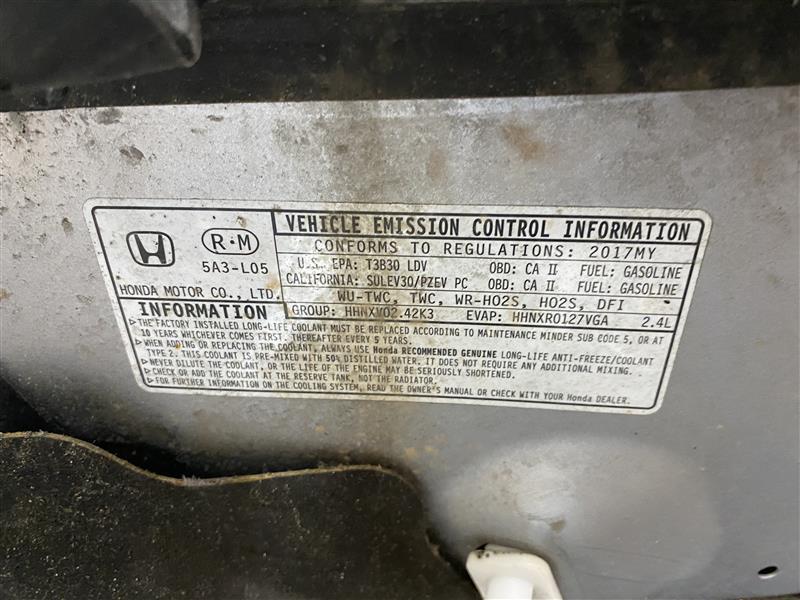 Used A/C Selector Switch fits: 2017 Honda Accord automatic temperature control U
