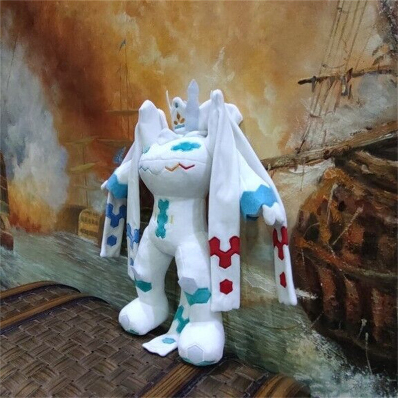 45cm Zygarde Plush Doll Anime Stuffed Toy Plushie Pillow kids Xmas Gift
