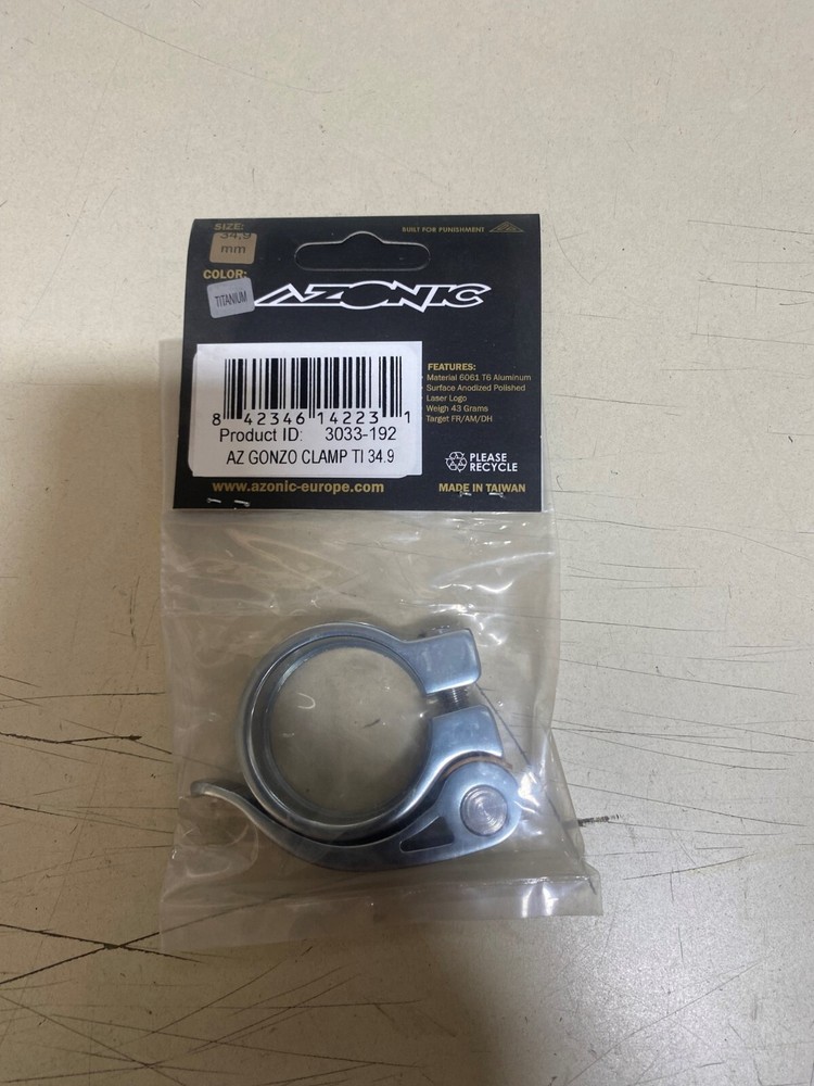 AZONIC GONZO CLAMP TI 34.9 (3033-192)