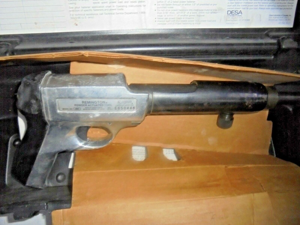 Remington Powerdriver Model 482 Stud Gun