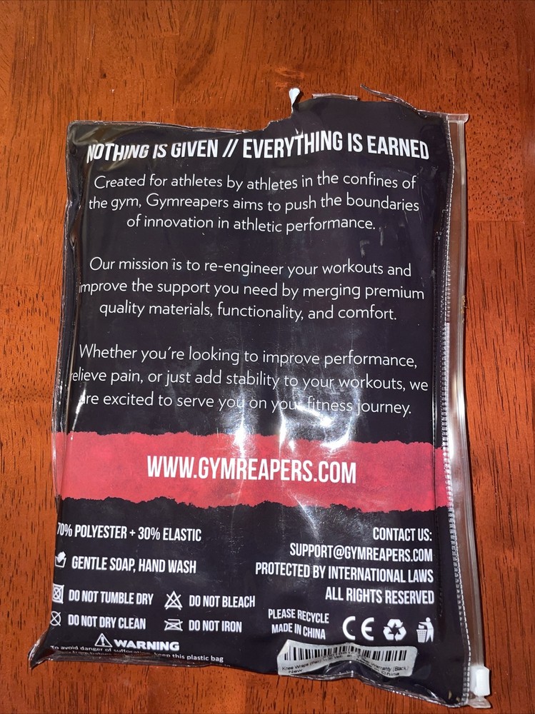 Gym Reaper knee wraps