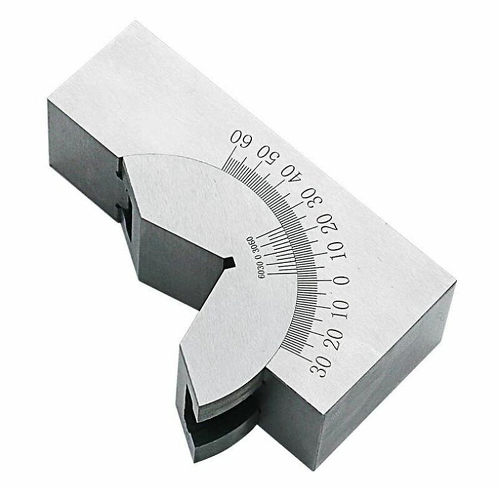 Angle Gauge Toolmaker Precision Micro Adjustable V Block Milling Setup Machine