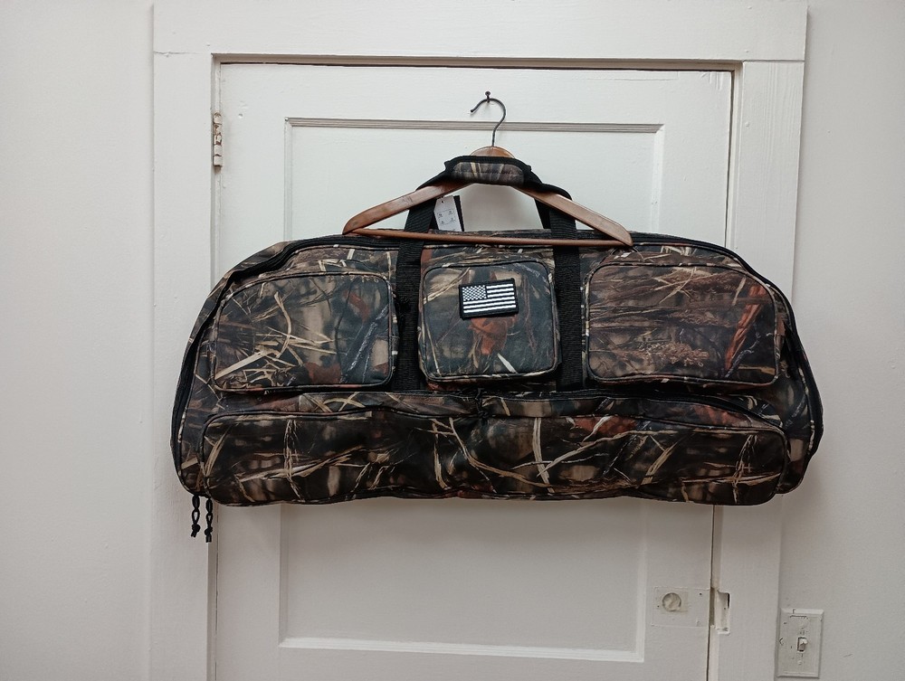 CVLIFE 37" Compound Bow Case, Soft Case, Arrow + multiple pockets, well padded