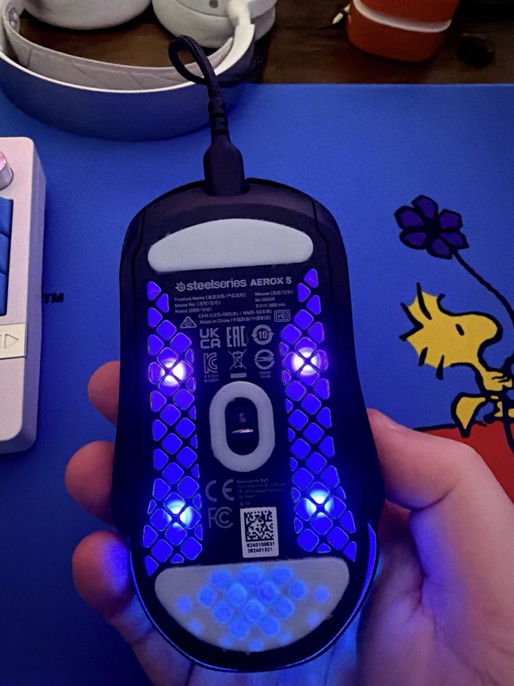 EUC Steelseries Aeros 5 Wired mouse