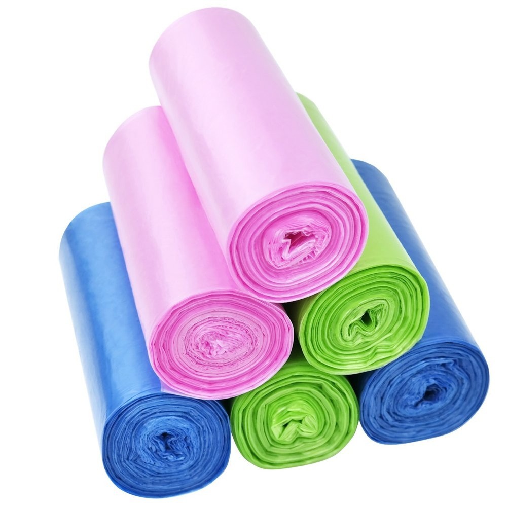 Medium Trash Bags, 7 Gallon, 120 Counts/ 6 Rolls