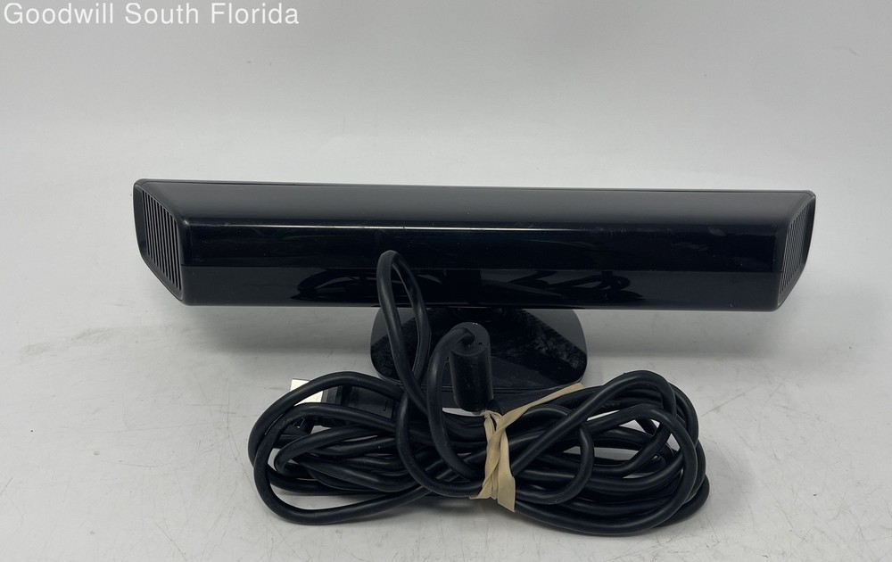 Microsoft Xbox 360 Model 1414 Black Kinect Sensor Motion Camera Not Tested