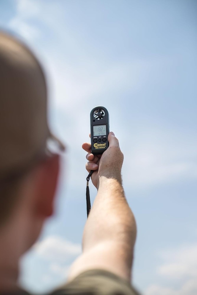 Wind Wizard II Compact Wind Meter - Accurate Readings for Hunters & Shooters