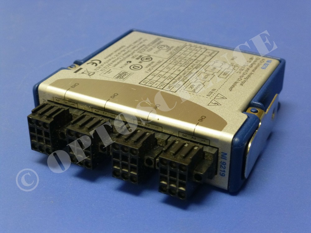 National Instruments NI 9219 cDAQ Universal Analog Input Module, 1 Bad Channel
