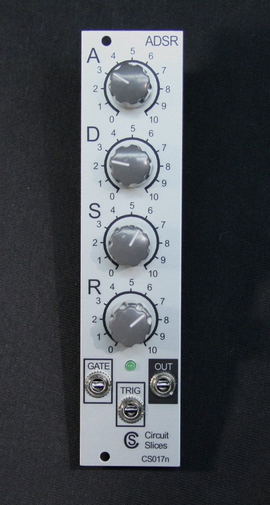 Eurorack ADSR Envelope Generator with retrigger -- NEW