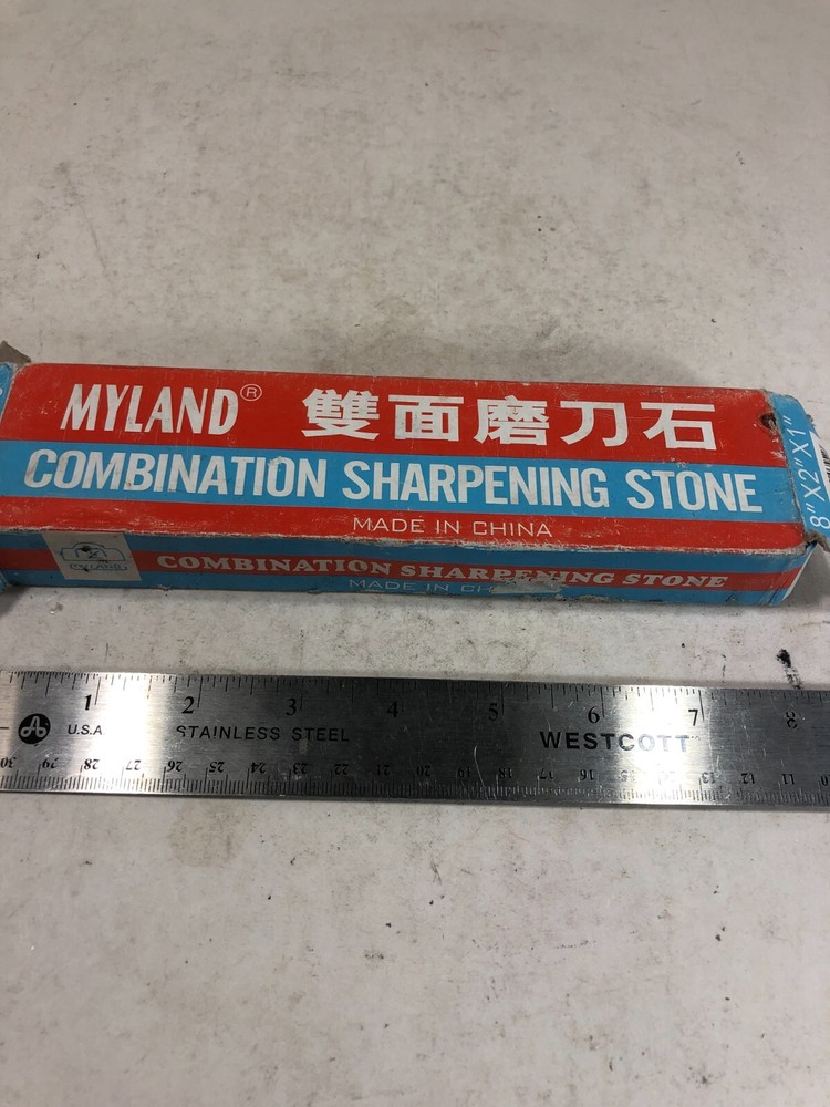 Knife sharpener Stone double sided Wet sharpening Waterstone grit /  Whetstone