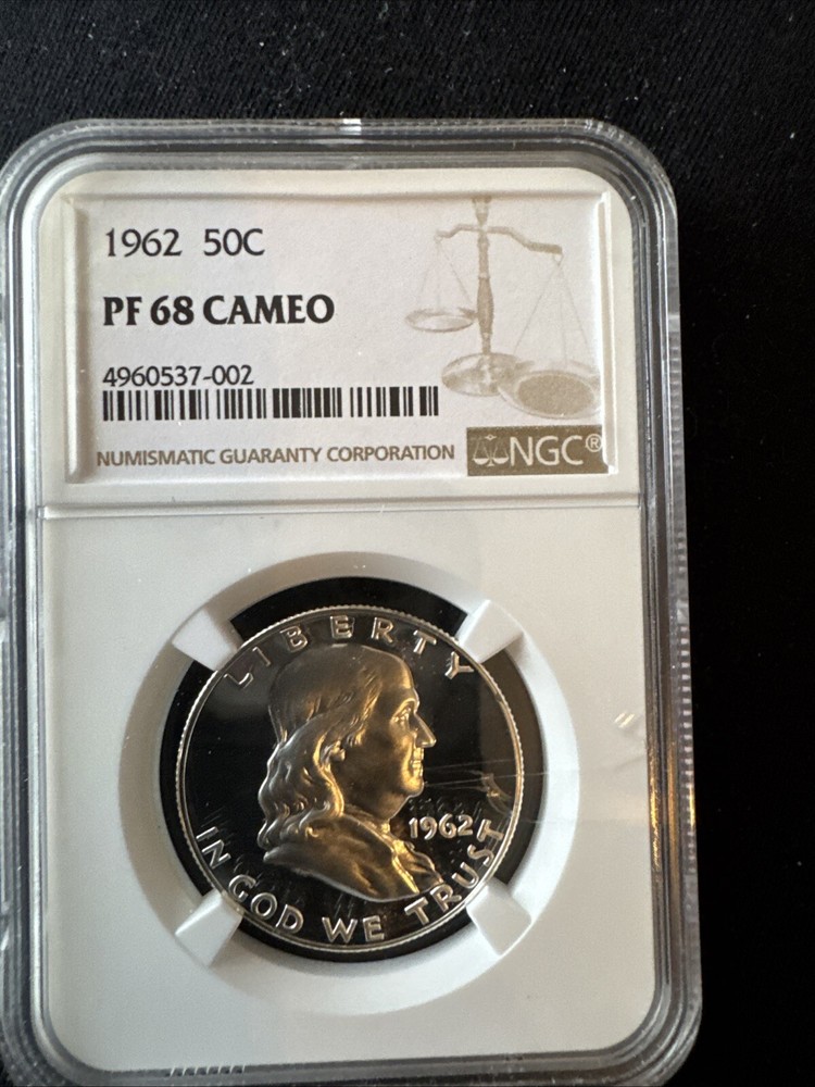 Franklin 1962 Cameo Pf68