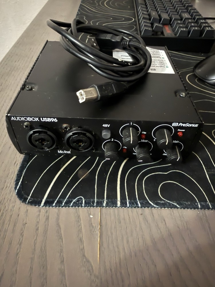 PreSonus AUDIOBOX 2-Channel MIDI Recording Interface