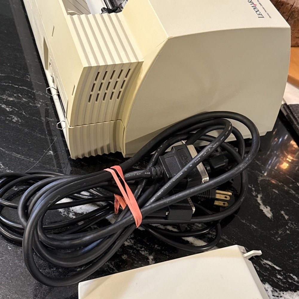 Lexmark 2481-100 Printer & Cords No Ink Ribbon Includes